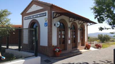 Personenbahnhof von Lucainena de las Torres Personenbahnhof von Lucainena de las Torres
